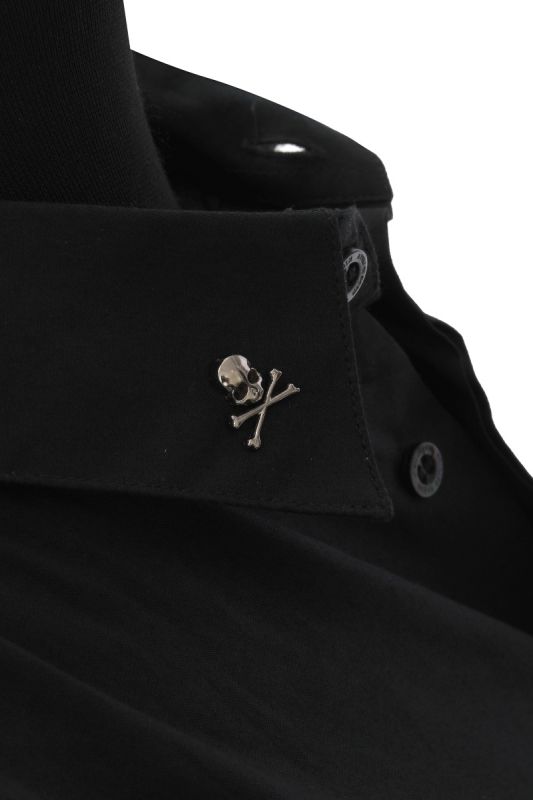 Philipp Plein Size M Skull Logo Collar Shirt