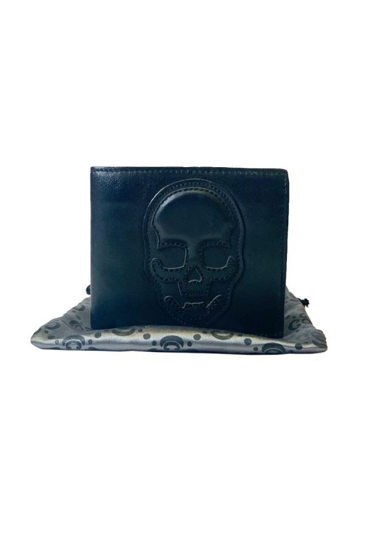 PHILIPP PLEIN SKULL LEATHER WALLET