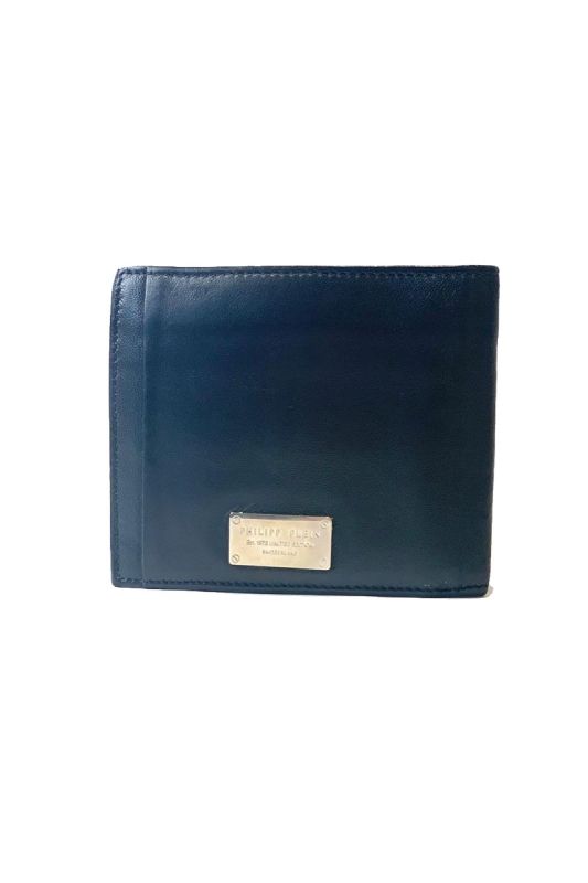 PHILIPP PLEIN SKULL LEATHER WALLET