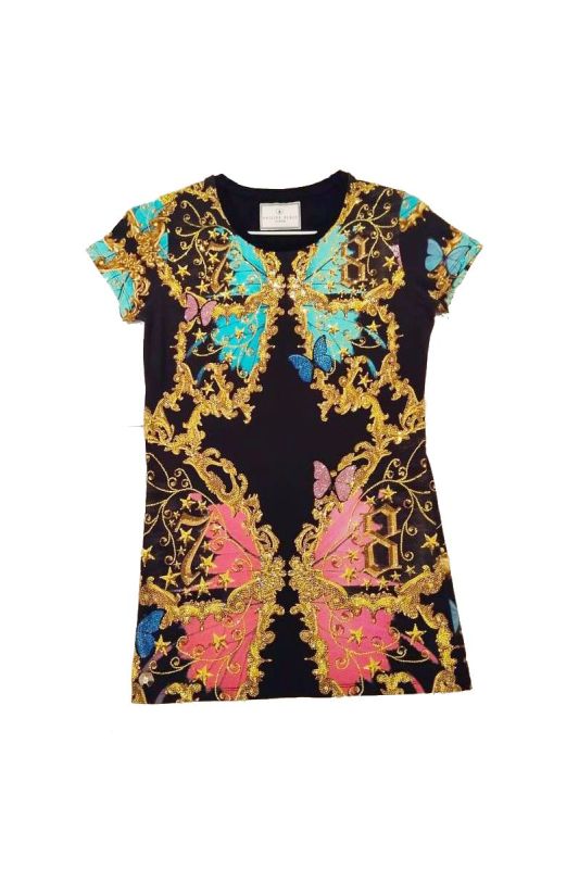 PHILIPPE PLEIN JUNIOR PRINTED DRESS