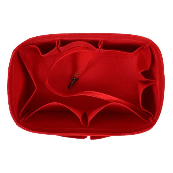 POCHETTE DE LUXE RED BAG ORGANIZER