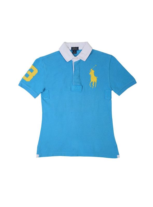 POLO RALPH LAUREN BLUE T- SHIRT