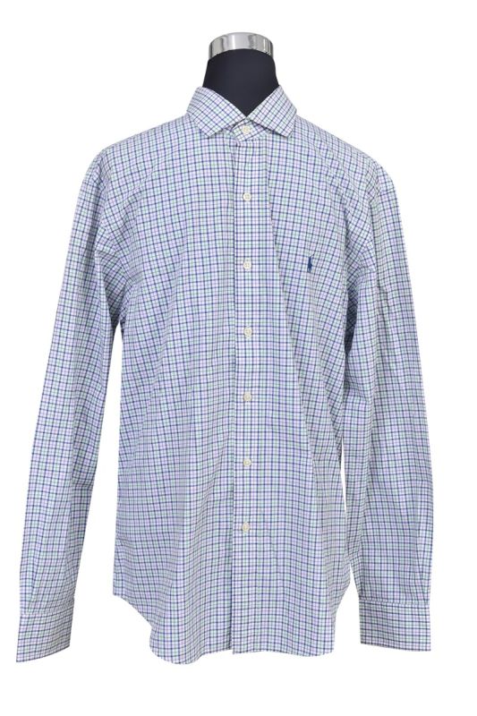 Polo Ralph Lauren Checked Blue Shirt