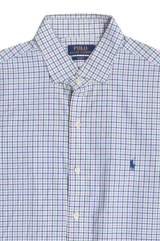 Polo Ralph Lauren Checked Blue Shirt