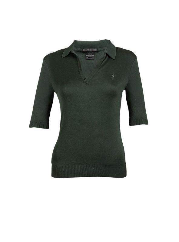 POLO RALPH LAUREN FOREST GREEN POLO T- SHIRT