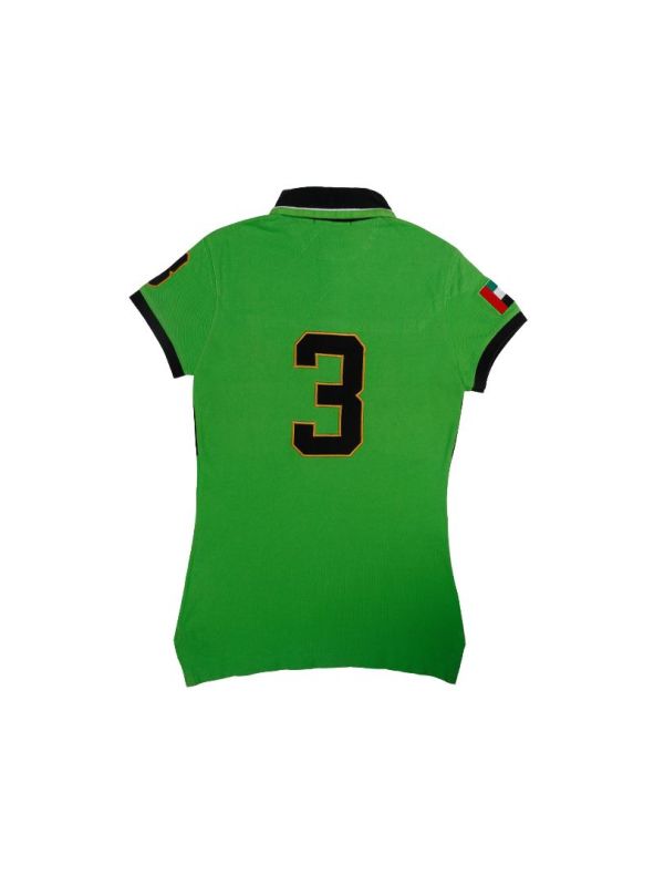 POLO RALPH LAUREN GREEN POLO T- SHIRT