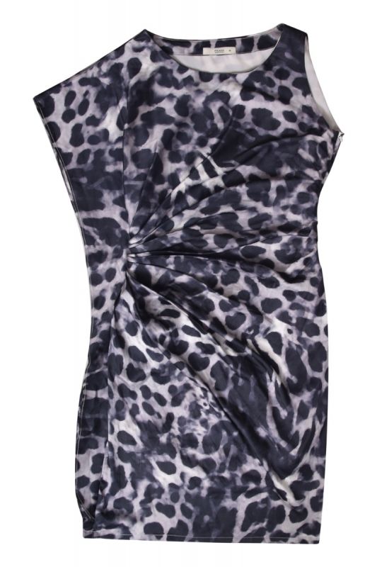 Prada Black Animal Printed Dress