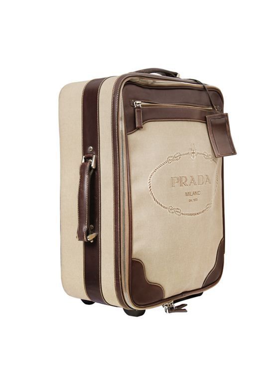 PRADA CLASSIC LUGGAGE TROLLEY BAG