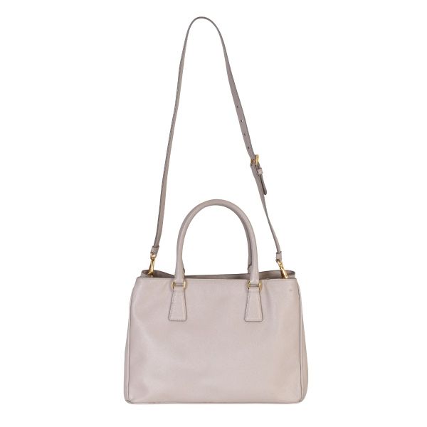 PRADA CLAY GREY GALLERIA BAG