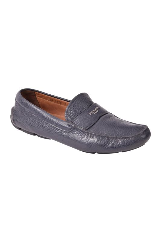 Prada Daino Leather Loafers RT96-10