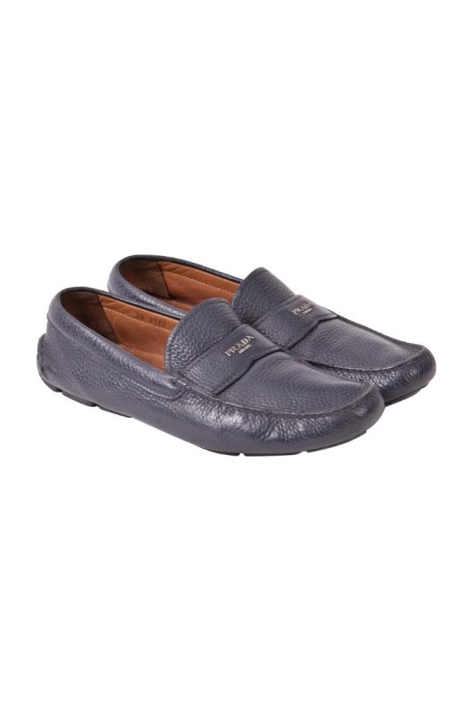 Prada Daino Leather Loafers RT96-10