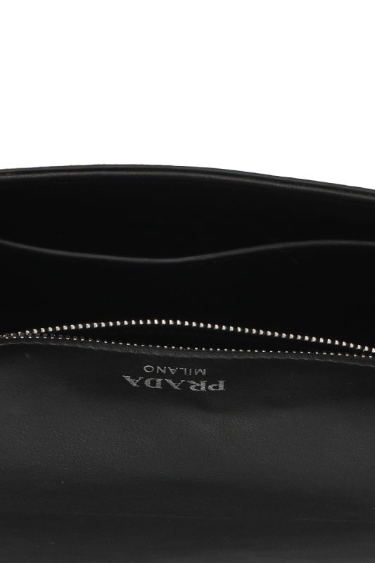 Prada DiagrammePatent Leather Handbag