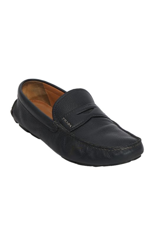 Prada EU 43 Leather  Loafers