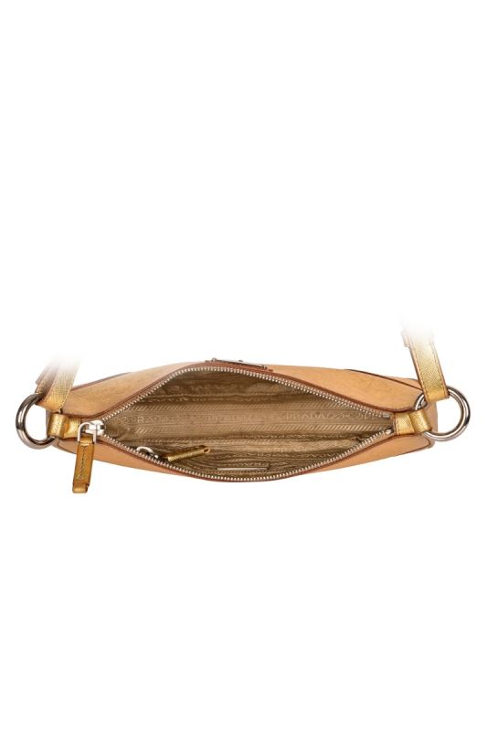 PRADA GOLDEN SHOULDER BAG