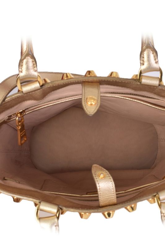 PRADA SAFFIANO VERNICE BUCKET BAG
