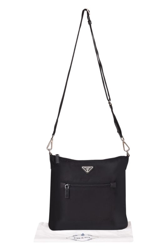 Prada Logo Messenger Bag