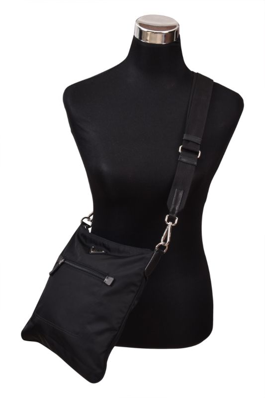 Prada Logo Messenger Bag