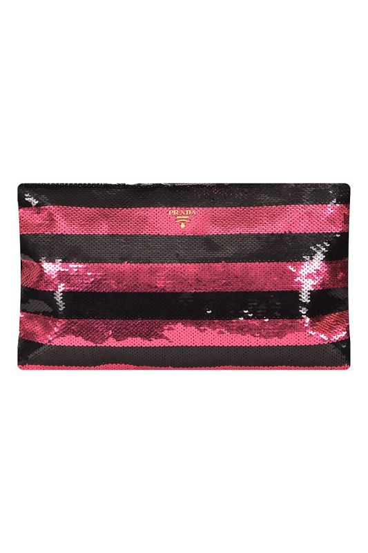 Prada Ombre Sequins Clutch