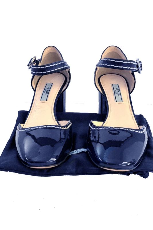 PRADA PATENT LEATHER MARY JANE D’ORSAUY PUMPS