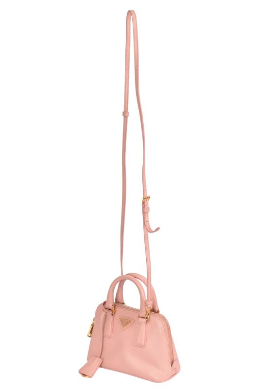 Prada Pink Saffiano Mini Handbag