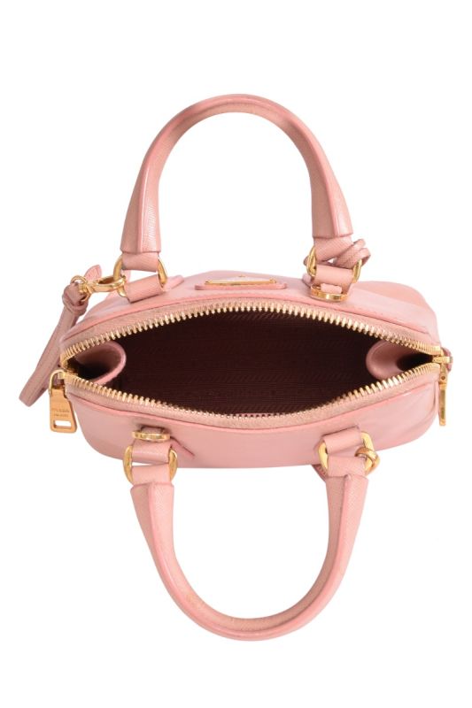 Prada Pink Saffiano Mini Handbag