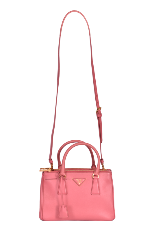 Prada Rose Galleria Saffiano Medium Bag