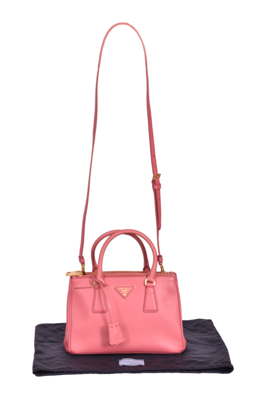 Prada Rose Galleria Saffiano Medium Bag