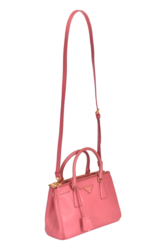 Prada Rose Galleria Saffiano Medium Bag