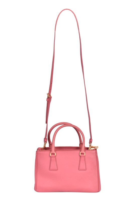 Prada Rose Galleria Saffiano Medium Bag
