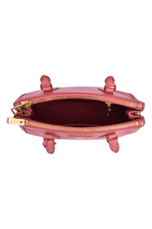 Prada Rose Galleria Saffiano Medium Bag