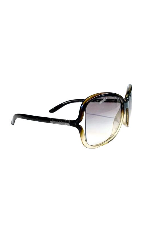 PRADA ROUND BROWN OMBRE SUNGLASSES