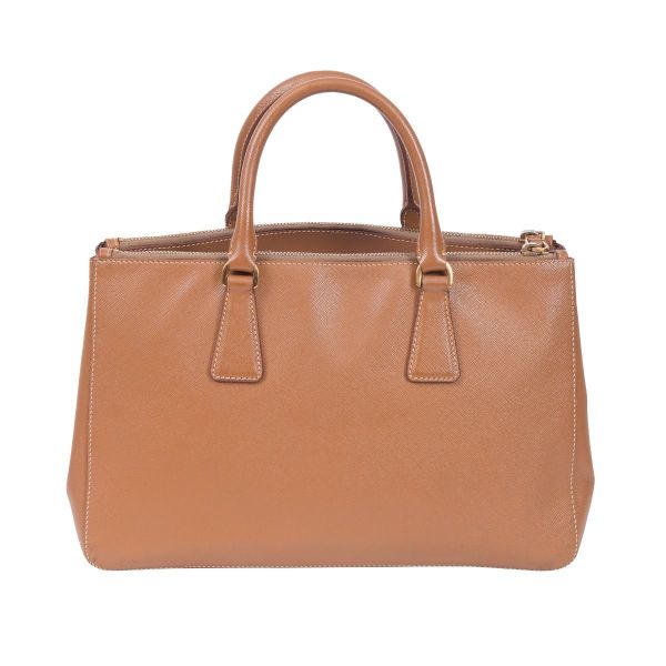 PRADA SAFFIANO DOUBLE ZIP TOTE BAG RT55-10