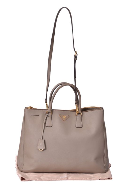 Prada Saffiano Lux Leather Large Tote Bag