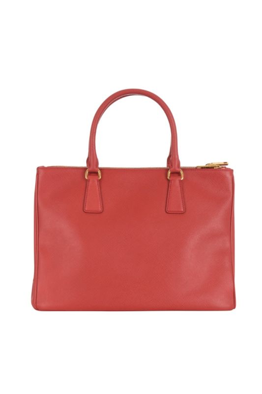 PRADA SAFFIANO LUX WITH CARGO POCKET TOTE BAG