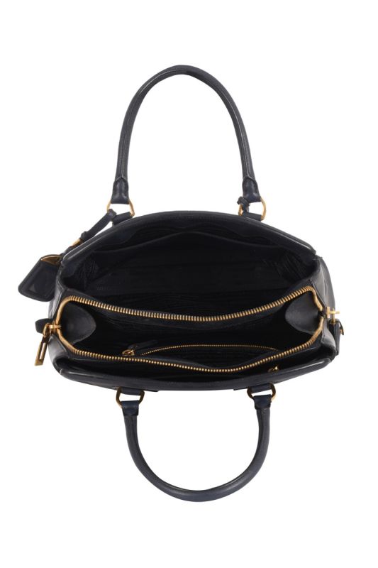 PRADA SAFFIANO LUX ZIP TOTE BAG