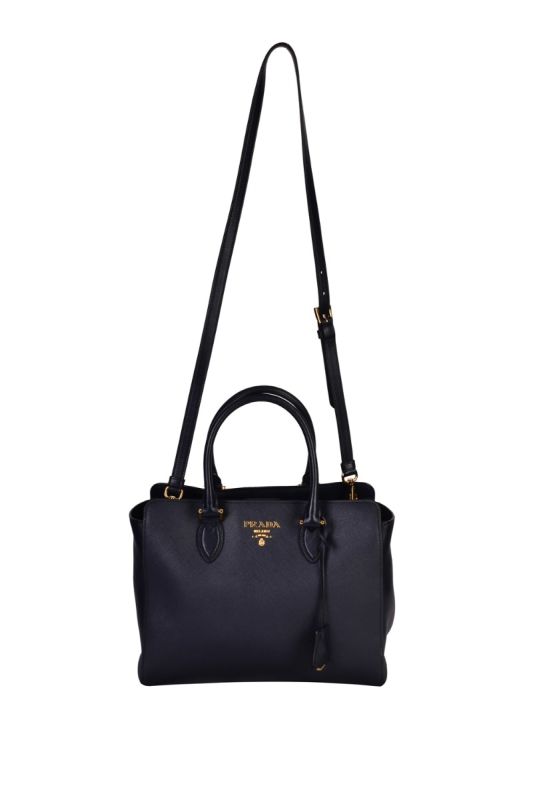 PRADA SAFFIANO TWO WAY TOTE BAG