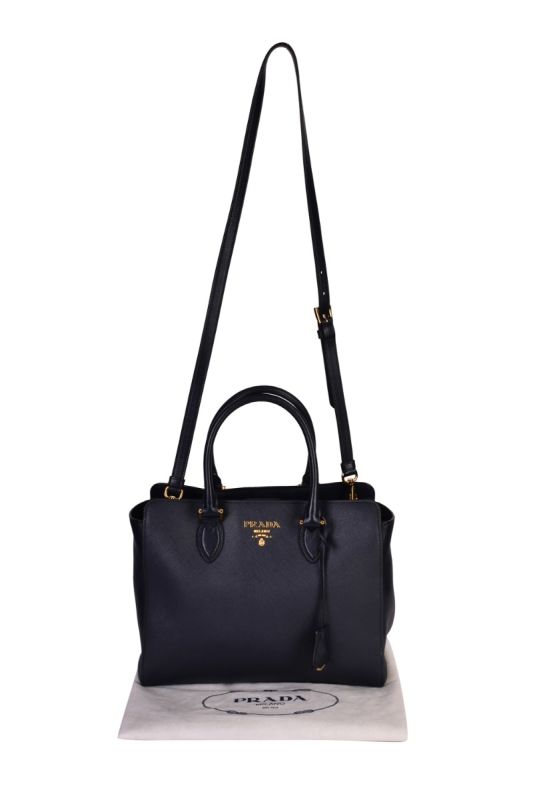 PRADA SAFFIANO TWO WAY TOTE BAG