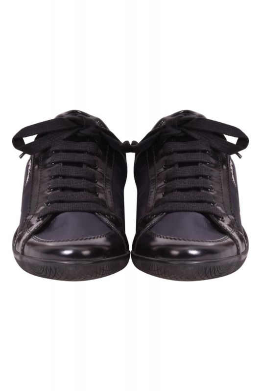 Prada Suede and Nylon Sneakers