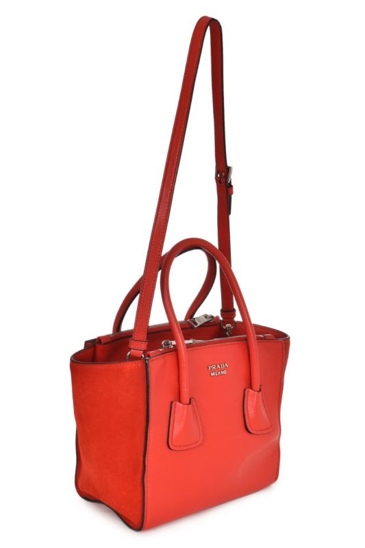 PRADA TWIN POCKET GLACE BAG 