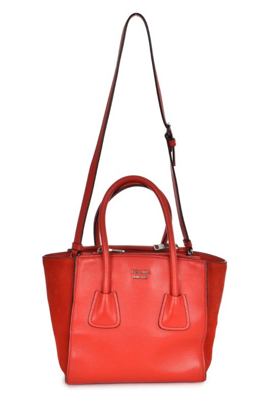PRADA TWIN POCKET GLACE BAG 