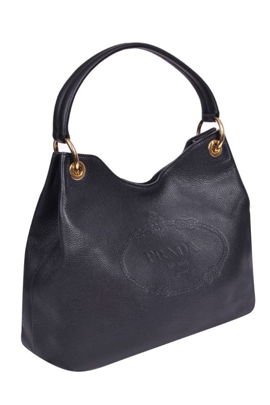 Prada Vitello Daino Hobo Bag