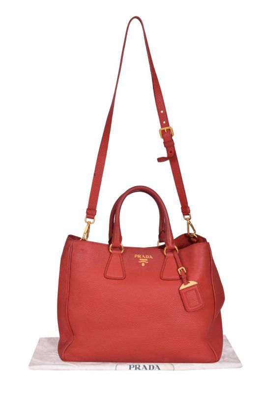 Prada Vitello Daino Tote Bag