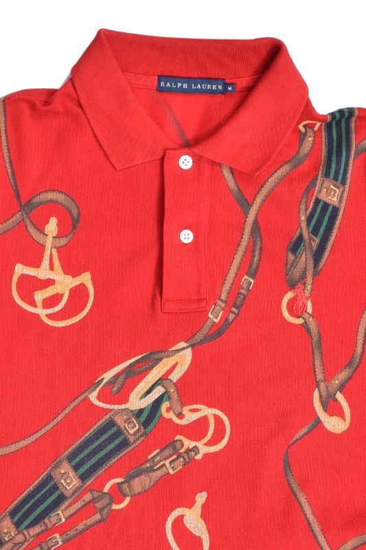 Ralph Lauren Baroque Rope Design Pony T-shirt
