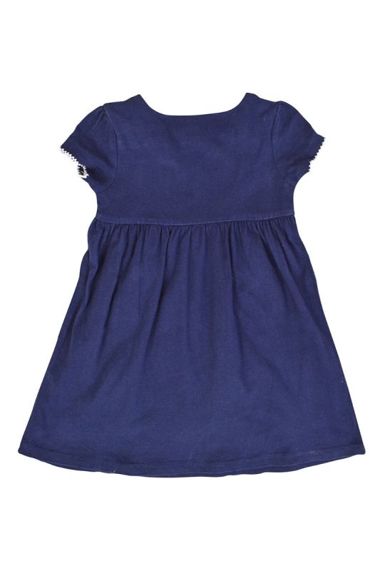RALPH LAUREN EMBROIDERED LOGO DRESS