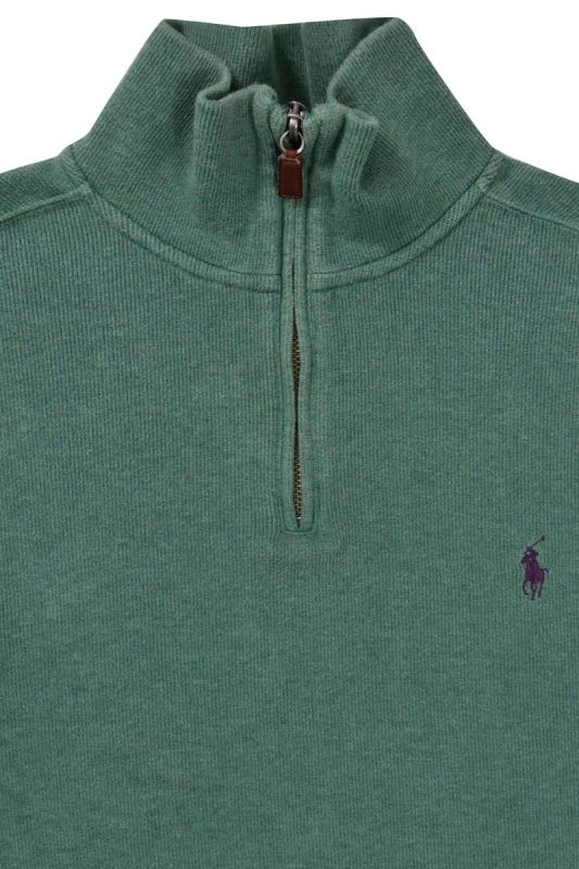 Ralph Lauren High Neck Half Zip Jumper