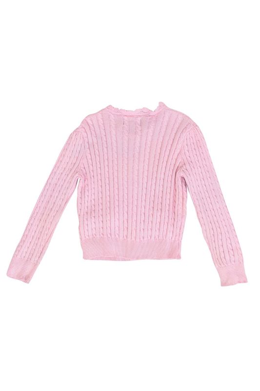 RALPH LAUREN PINK CARDIGAN