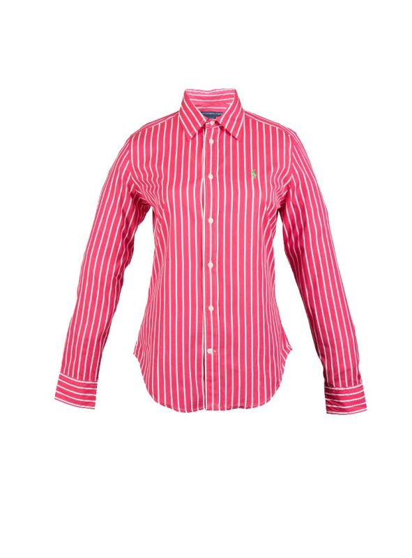 RALPH LAUREN PINK STRIPED SHIRT