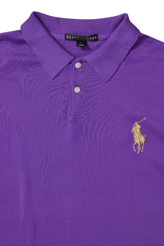 Ralph Lauren Purple Polo T Shirt  RT144-100