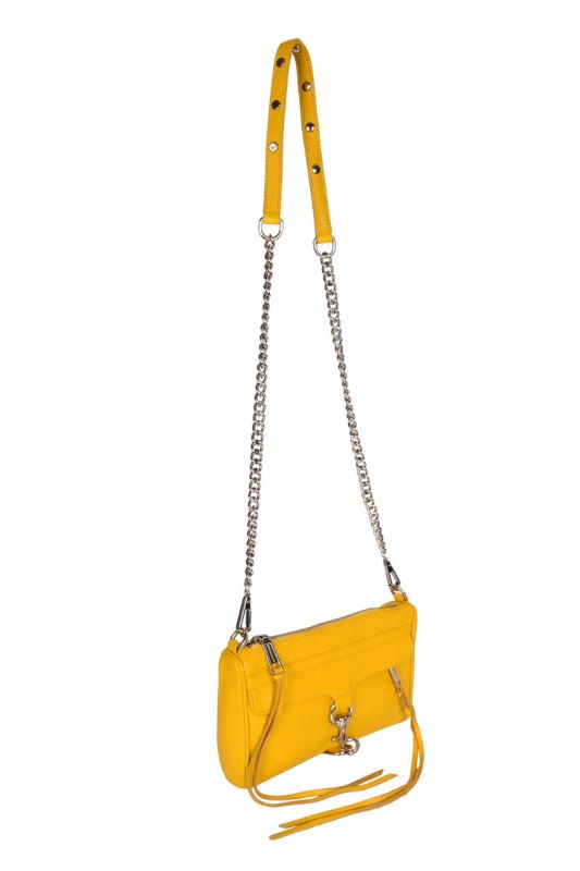 REBECCA MINKOFF MAC YELLOW  SHOULDER BAG