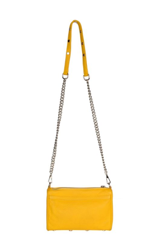 REBECCA MINKOFF MAC YELLOW  SHOULDER BAG